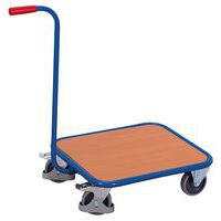 Wózki platformowe z uchwytem, do 250 kg, 88 x 88 x 50 cm
